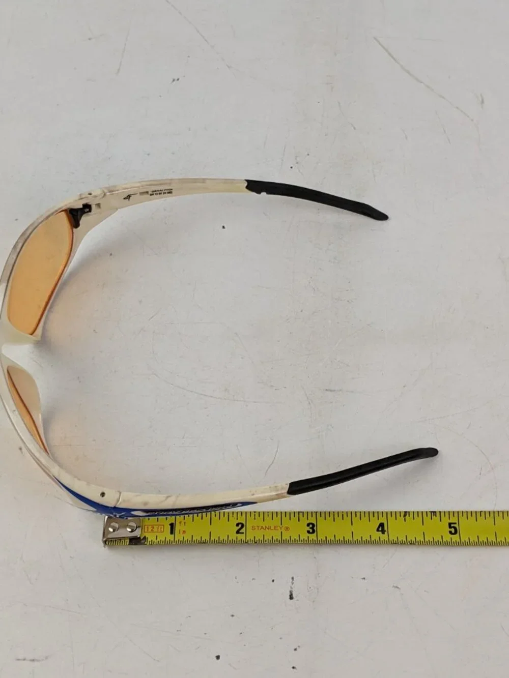 Rudy Project Graal Fyol SN 72-07-24 Made In Italy White Blue Frames